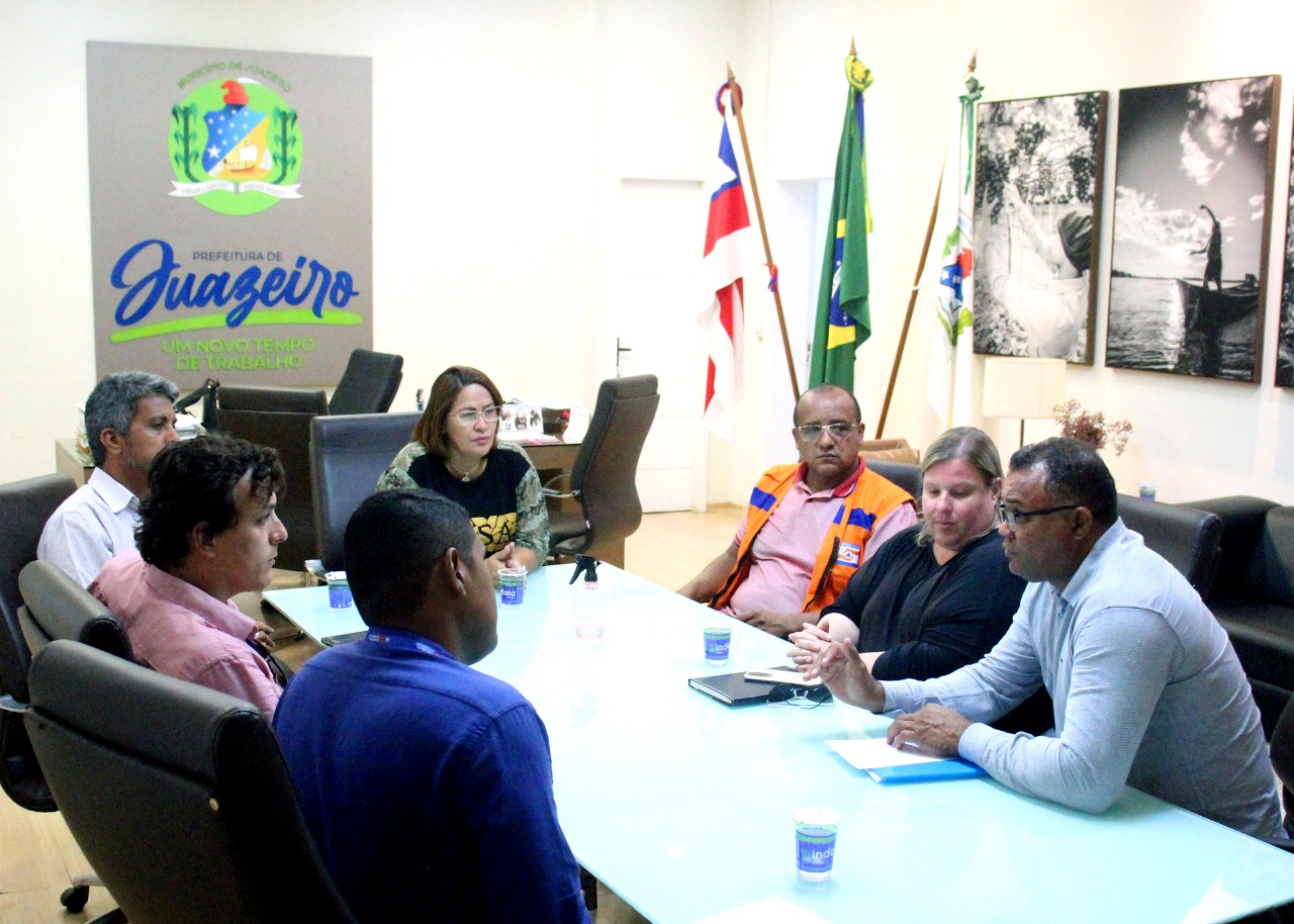 Prefeita Suzana Ramos recebe membros do governo do estado e debate melhorias para Barragem do São Geraldo