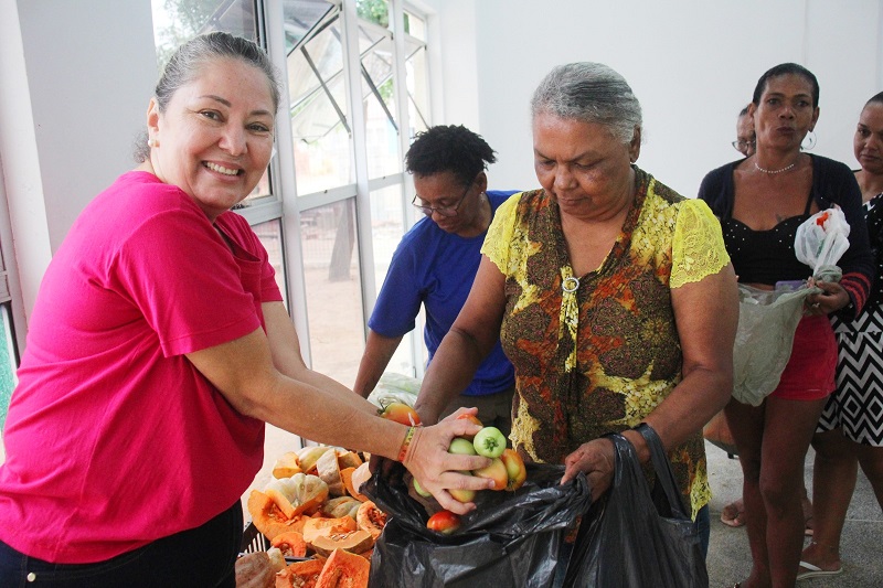 Alimentos distribuídos pelo PAA garantem comida na mesa das famílias atendidas pelos CRAS de Juazeiro