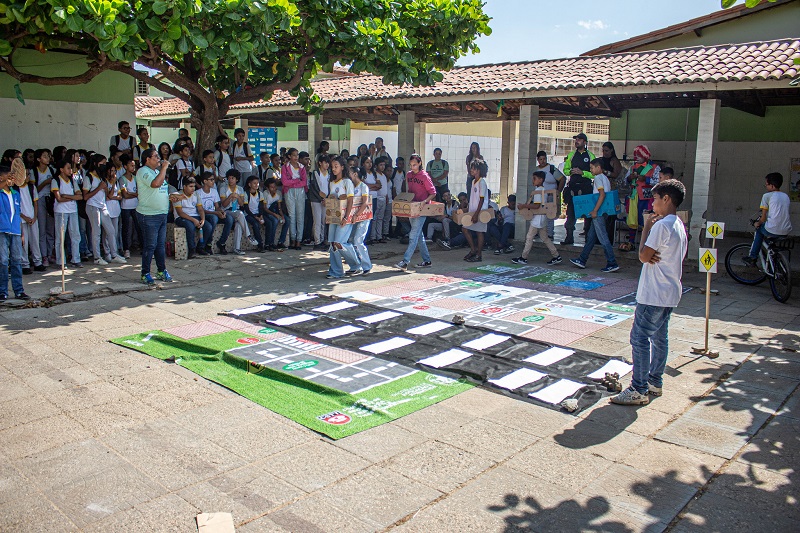 Escolas da rede municipal celebram Semana Nacional do Trânsito com programação educativa em Juazeiro