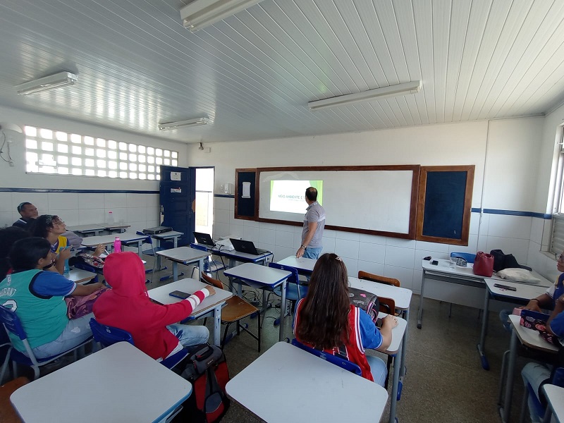 Educação Ambiental em Ação: Prefeitura de Juazeiro promove conscientização junto a estudantes