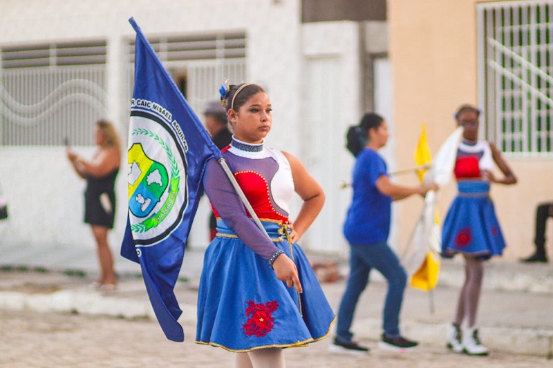 Desfile cívico no distrito de Juremal mantém tradição e anima comunidade local